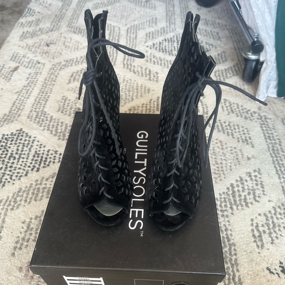 Black booties